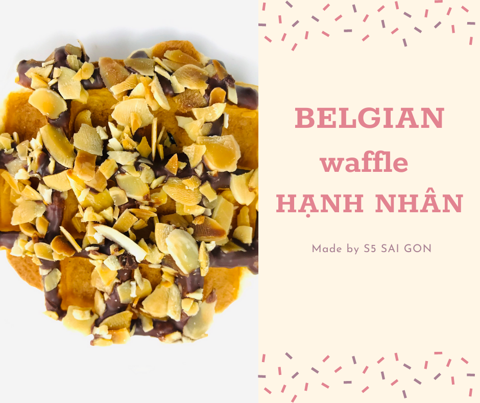Belgian Waffle Hạnh Nhân